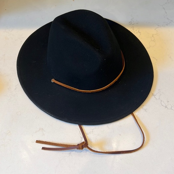 Brixton black wool field hat - Picture 3 of 7
